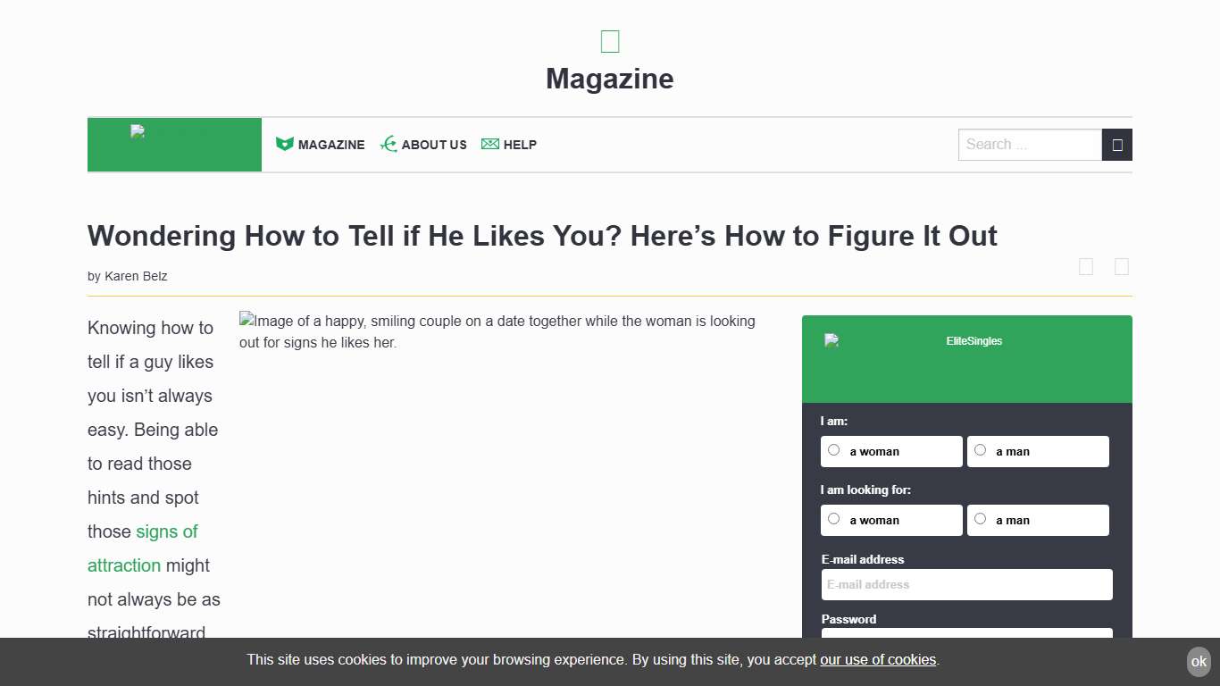 How to Tell If He Likes You: The Ultimate Guide EliteSingles